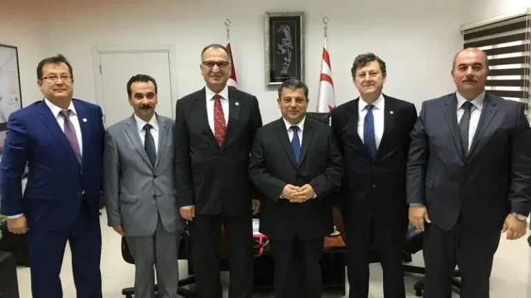 ISF Spor Gelişin Elçisi PALA ve ISF yöetim kurulu üyesi Profesör Doktor Bülent Bektaşer'in KKTC Ziyareti