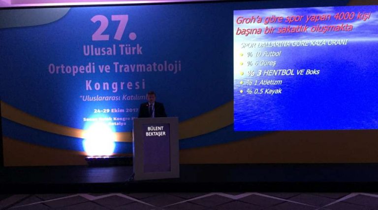 Sporcularda Omuz Üstü Sorunları, 27. Ulusal Türk Ortopedi ve Travmatoloji Kongresi